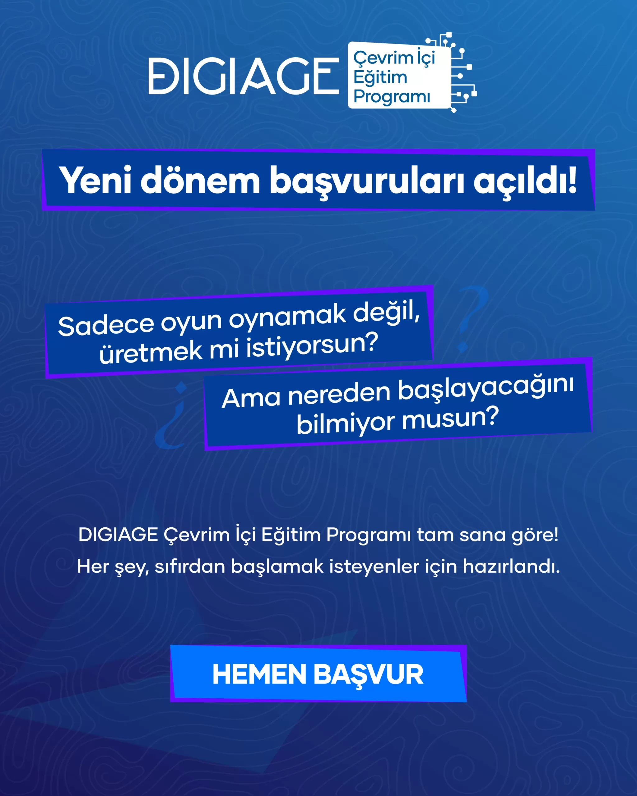 DIGIAGE Çevrim İçi Eğitim Programı